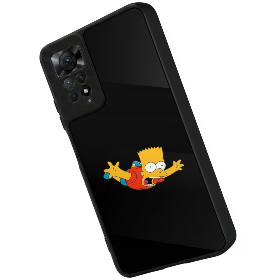 Xiaomi Redmi Note 11 Pro Uyumlu The Simpsons Tasarımlı Glossy Premium Kılıf