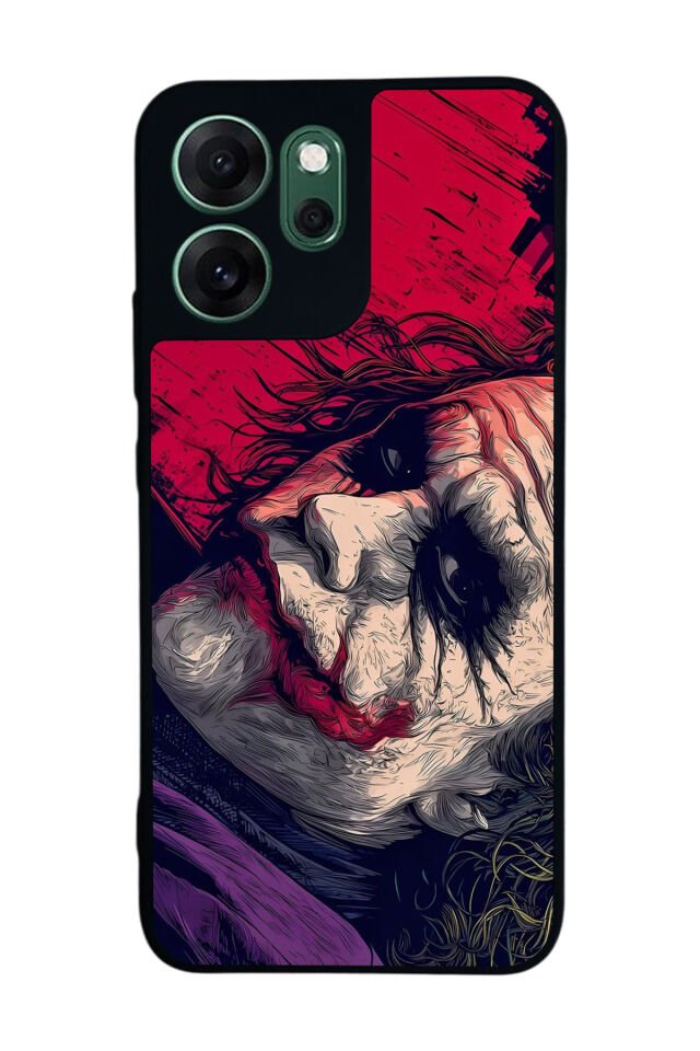 Oppo Reno 14F Uyumlu Joker Tasarımlı Glossy Premium Kılıf