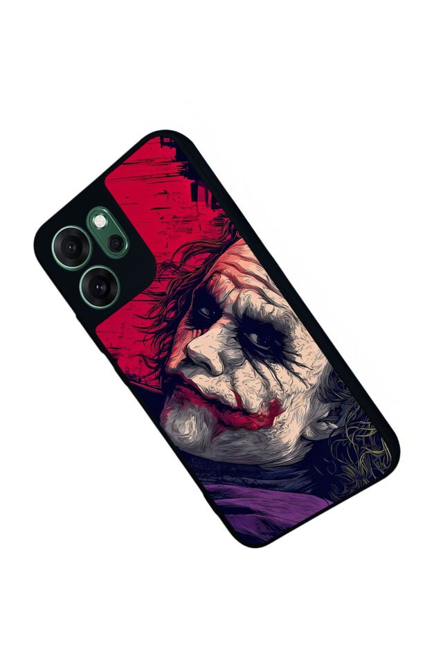 Oppo Reno 14F Uyumlu Joker Tasarımlı Glossy Premium Kılıf