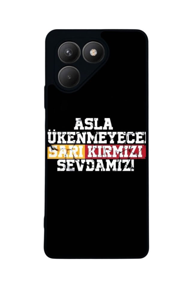 Tecno Pova 7 Mat Uyumlu Siyah Kılıf – Yumuşak Silikon, Koruyucu, Şok Emici Kapak