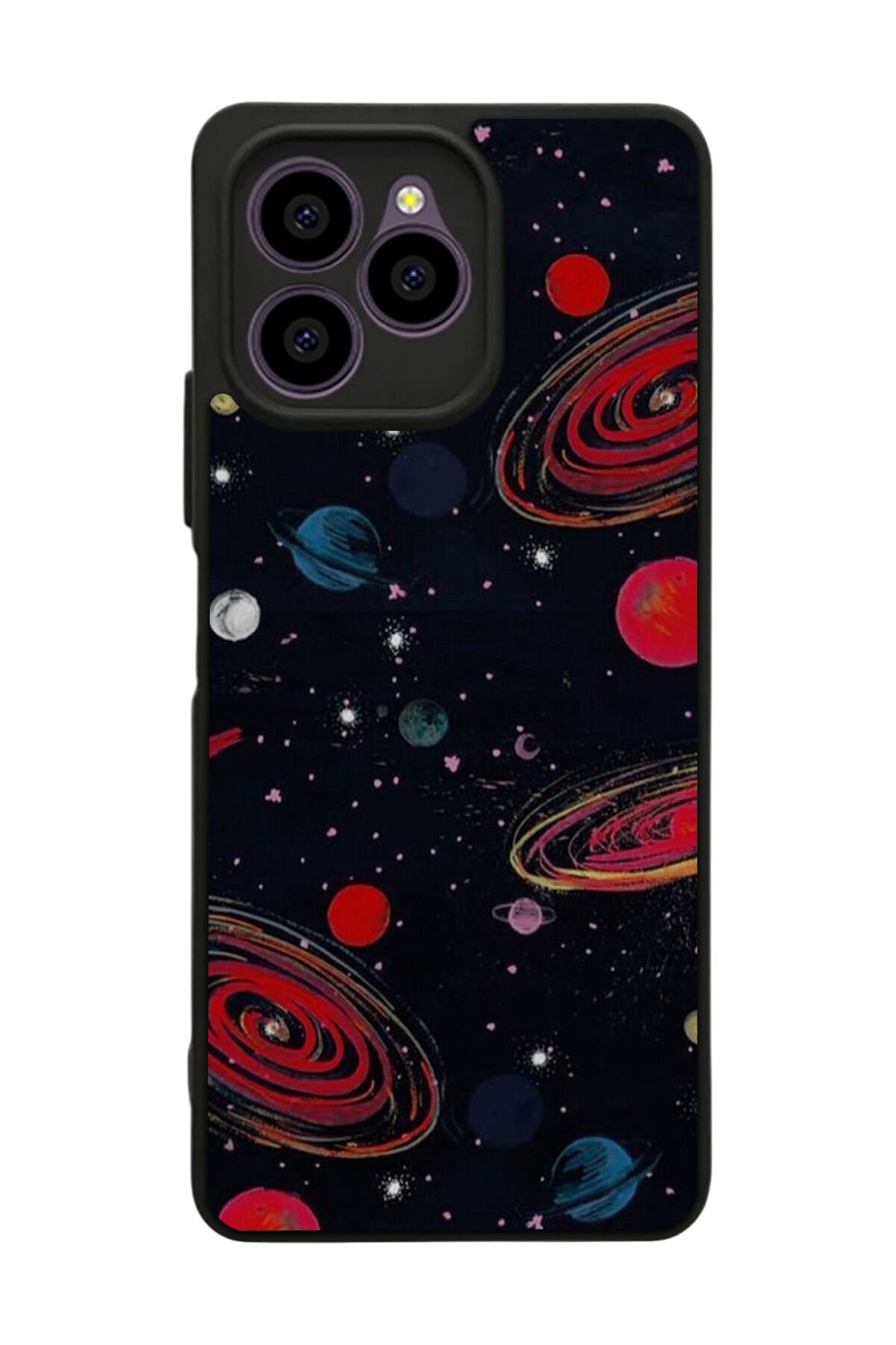 Omix X6 Uyumlu Uzay Tasarımlı Glossy Premium Kılıf