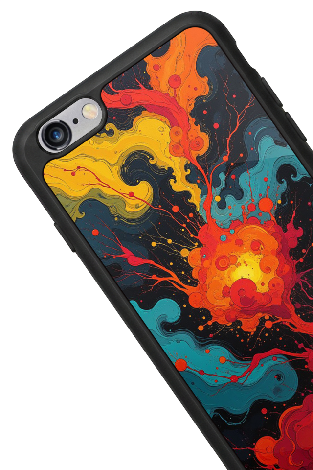 iPhone 6s Plus Uyumlu Abstract Tasarımlı Glossy Premium Kılıf