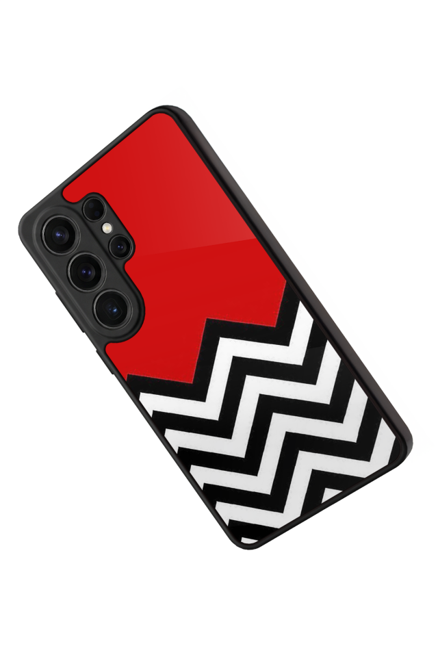 Samsung Galaxy S26 Ultra Uyumlu Çizgi Sanatı Tasarımlı Glossy Premium Kılıf