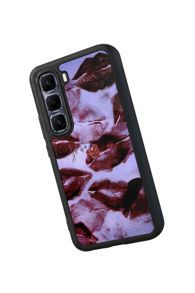 Infinix Hot 60 Pro Plus Uyumlu Dudak Tasarımlı Glossy Premium Kılıf