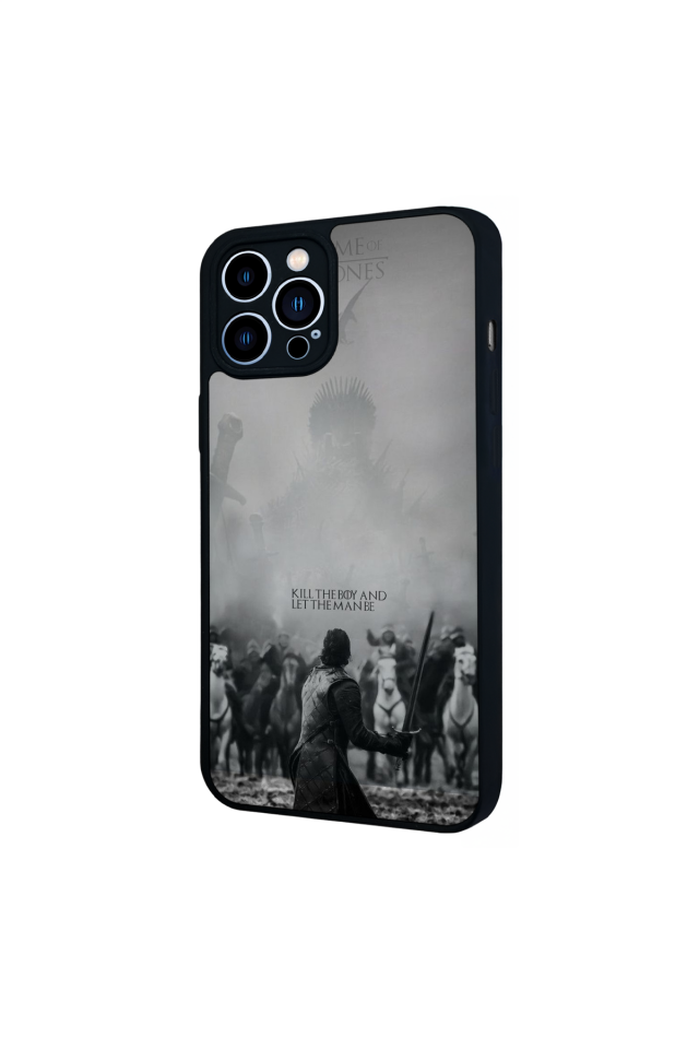 iPhone 13 Pro Max Uyumlu GameOfThrones Tasarımlı Glossy Premium Kılıf