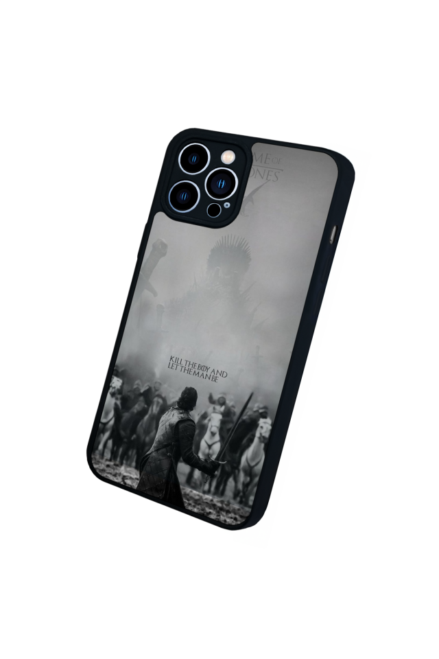 iPhone 13 Pro Max Uyumlu GameOfThrones Tasarımlı Glossy Premium Kılıf
