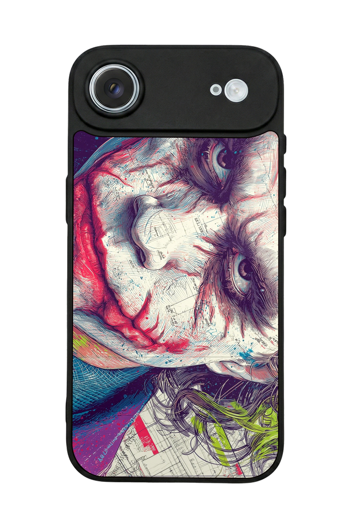 iPhone 17 Air Uyumlu Joker Tasarımlı Glossy Premium Kılıf