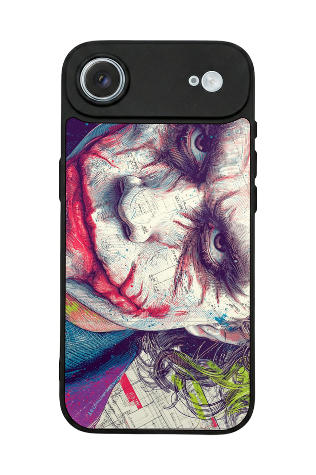 iPhone 17 Air Uyumlu Joker Tasarımlı Glossy Premium Kılıf