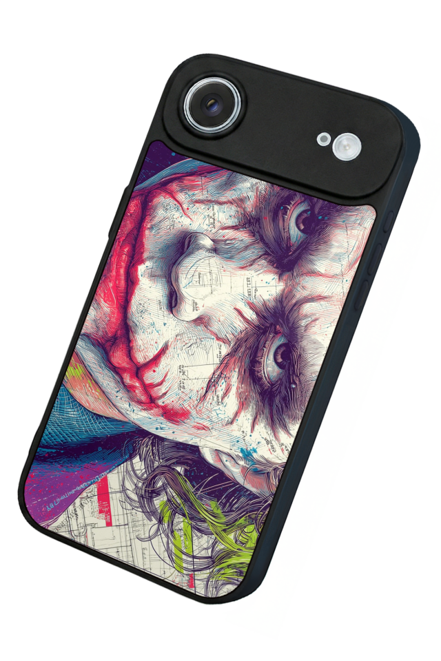 iPhone 17 Air Uyumlu Joker Tasarımlı Glossy Premium Kılıf