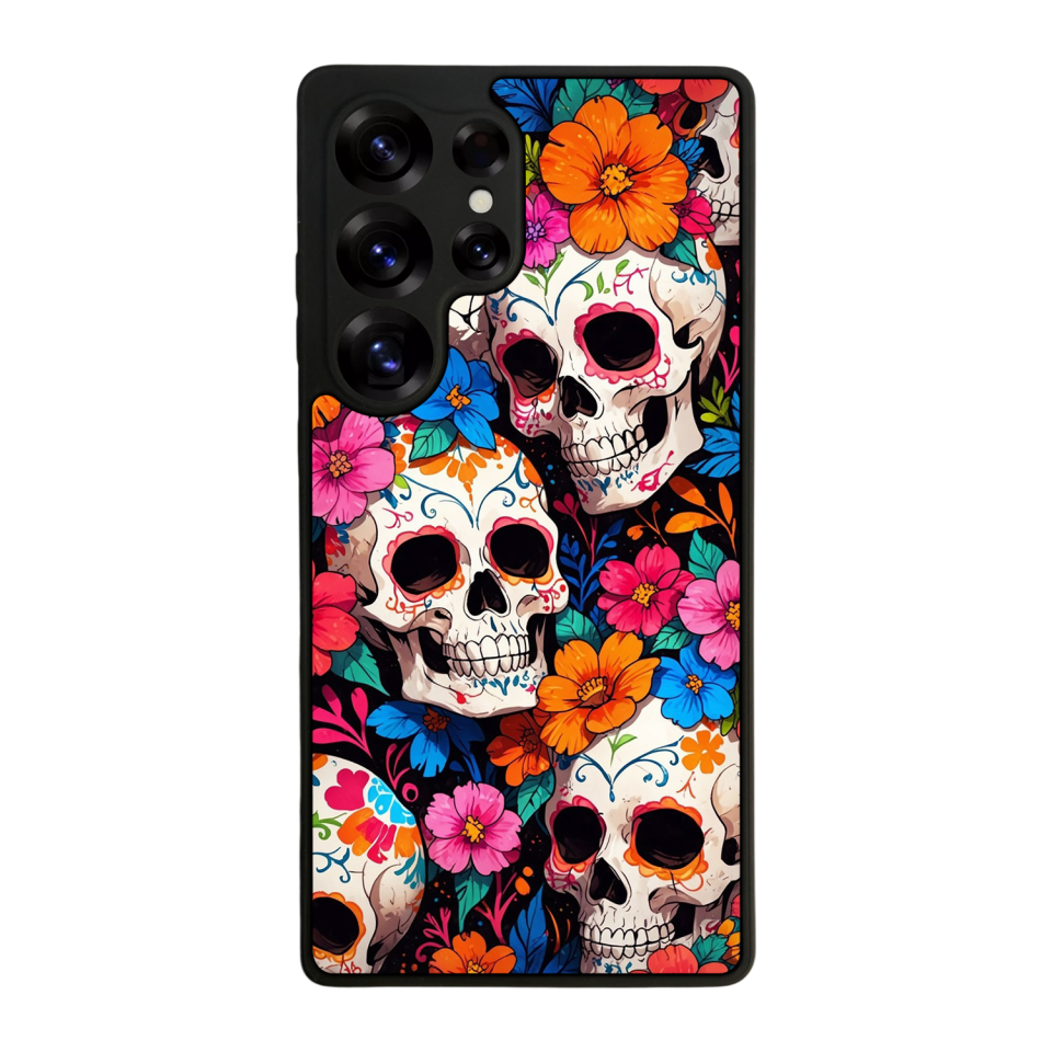 Samsung Galaxy S25 Ultra Uyumlu KuruKafa Tasarımlı Glossy Premium Kılıf