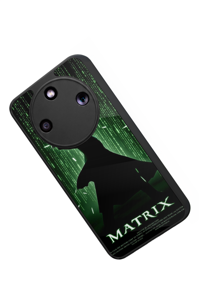 Honor Magic 8 Lite Uyumlu MatriHonor Magic 8 Lite Tasarımlı Glossy Premium Kılıf