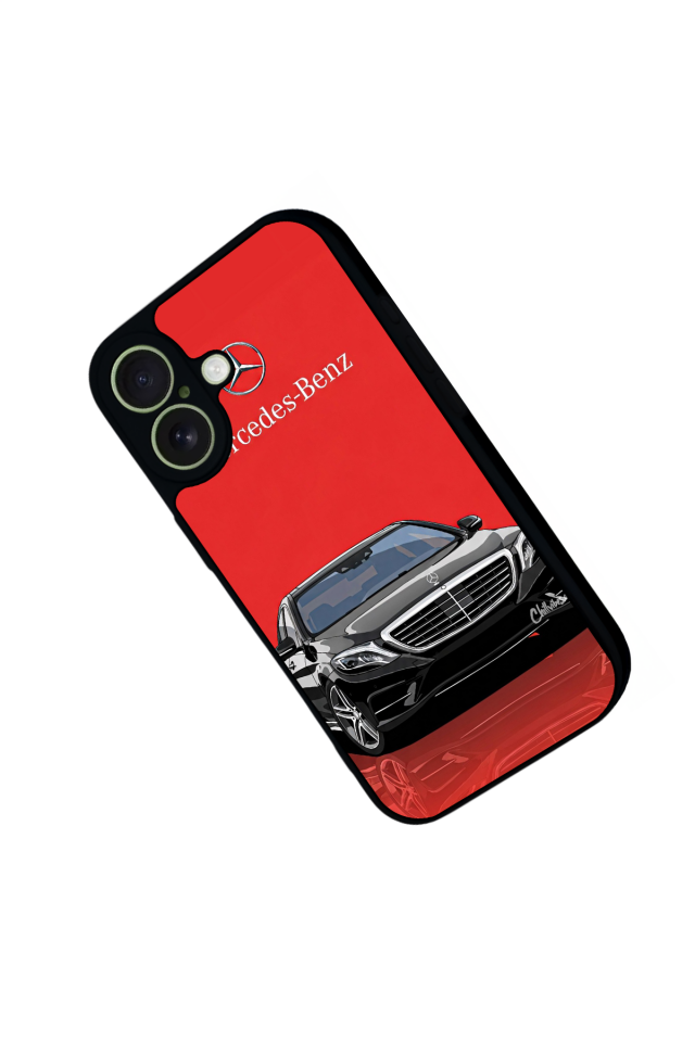 iPhone 17 Uyumlu Mercedes Tasarımlı Glossy Premium Kılıf