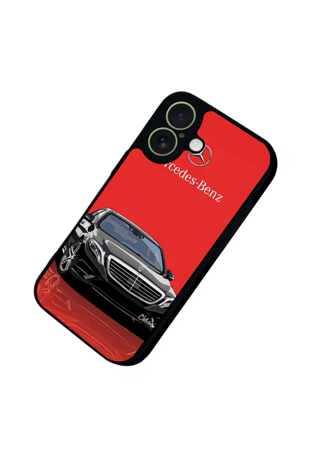 iPhone 17 Uyumlu Mercedes Tasarımlı Glossy Premium Kılıf