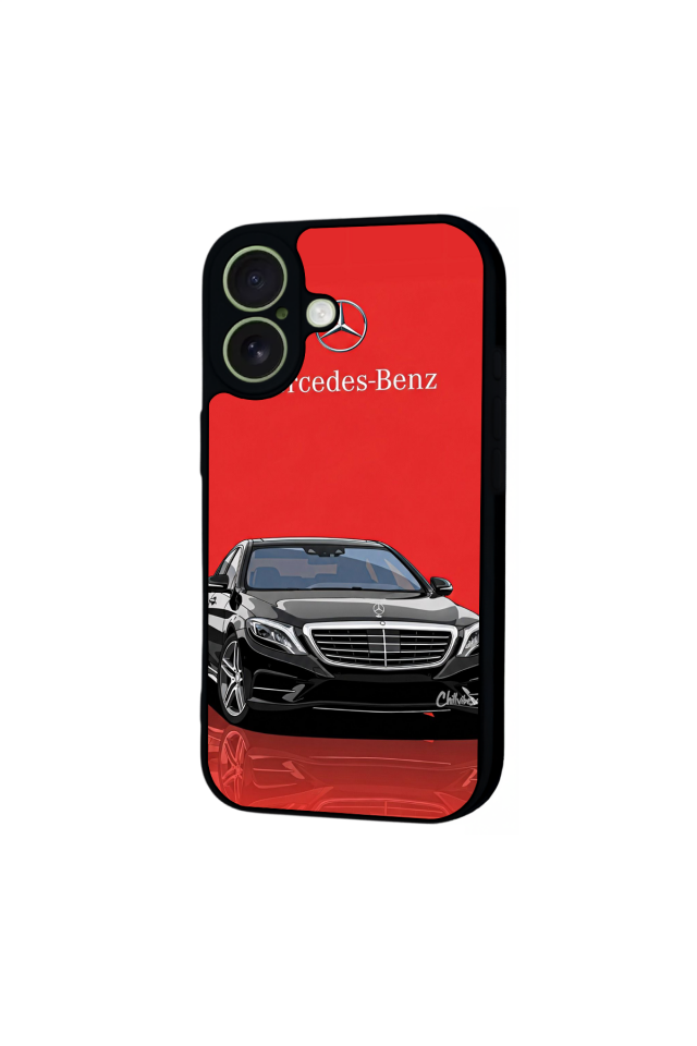 iPhone 17 Uyumlu Mercedes Tasarımlı Glossy Premium Kılıf