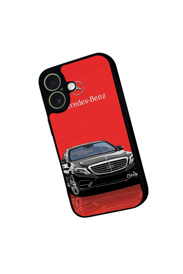 iPhone 17 Uyumlu Mercedes Tasarımlı Glossy Premium Kılıf