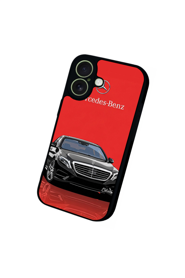 iPhone 17 Uyumlu Mercedes Tasarımlı Glossy Premium Kılıf