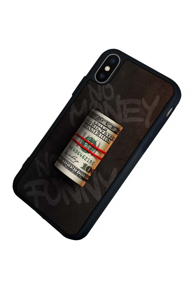 iPhone X/ XS Uyumlu Para Tasarımlı Glossy Premium Kılıf