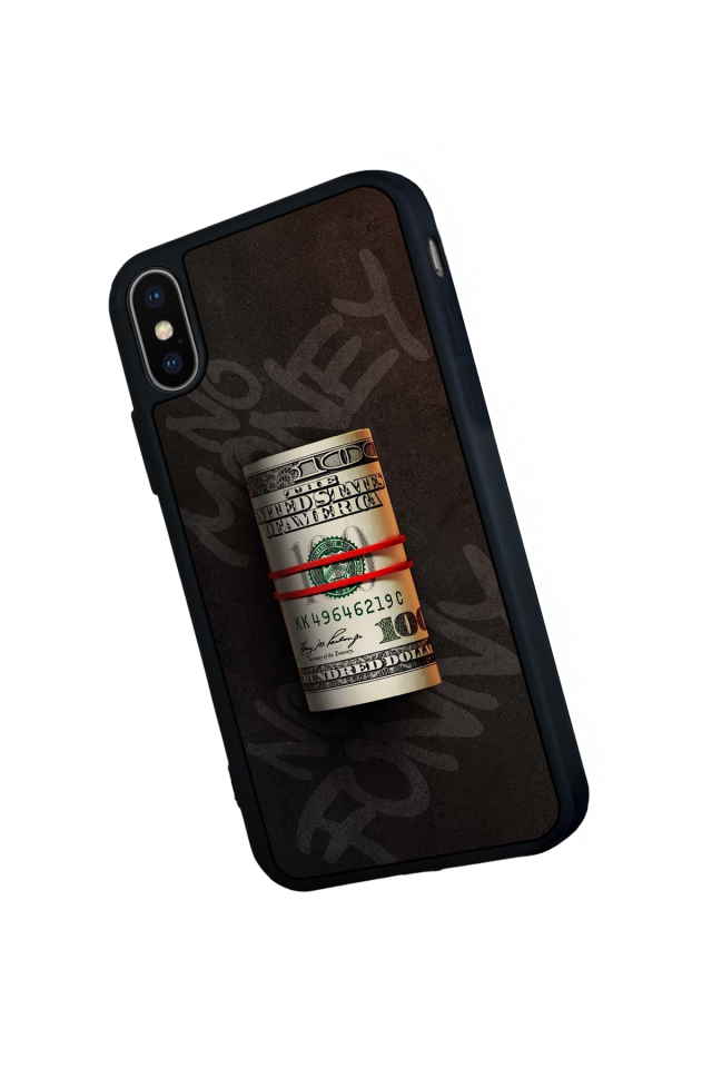 iPhone X/ XS Uyumlu Para Tasarımlı Glossy Premium Kılıf