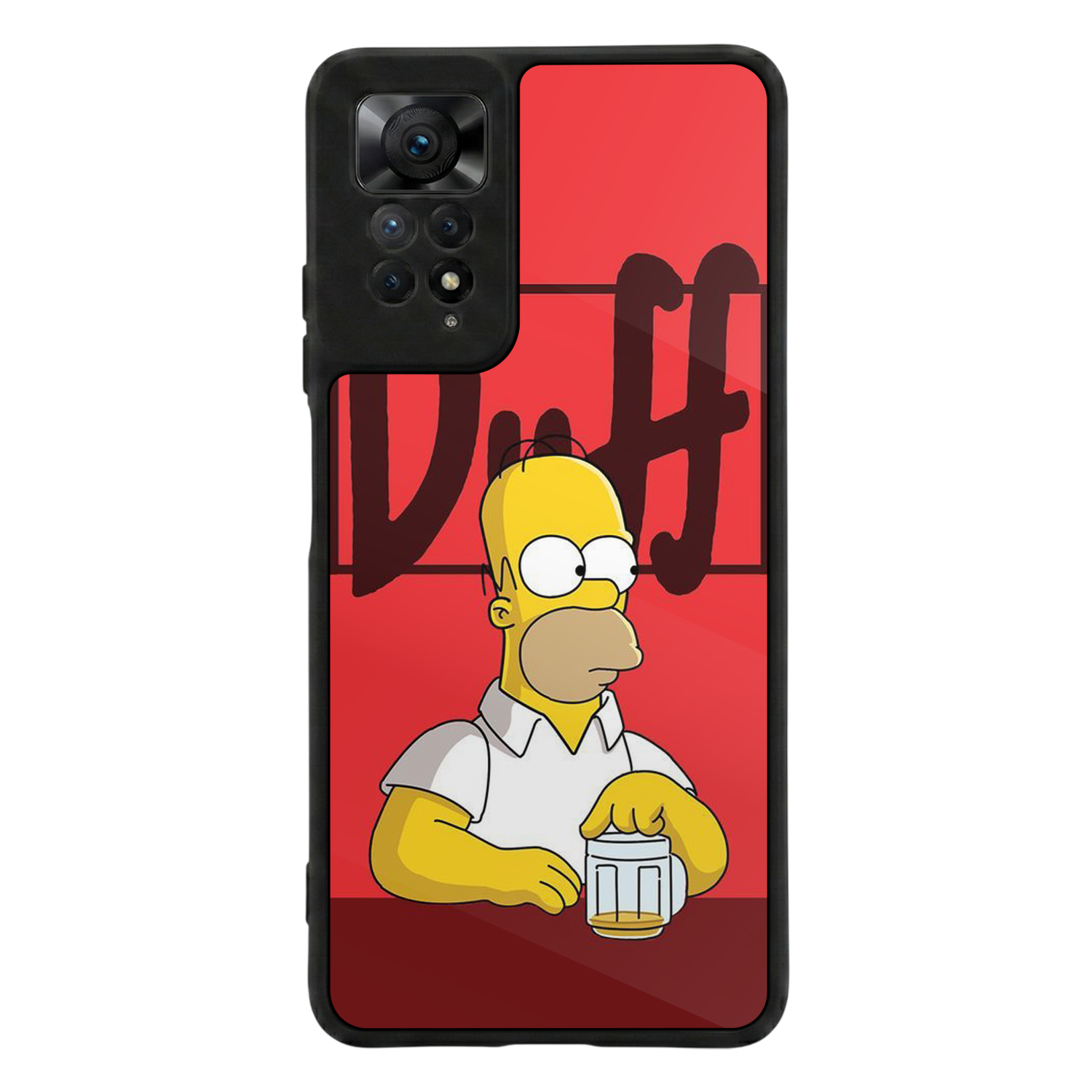 Xiaomi Redmi Note 11 Pro Uyumlu The Simpsons Tasarımlı Glossy Premium Kılıf