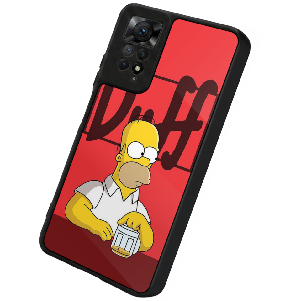Xiaomi Redmi Note 11 Pro Uyumlu The Simpsons Tasarımlı Glossy Premium Kılıf