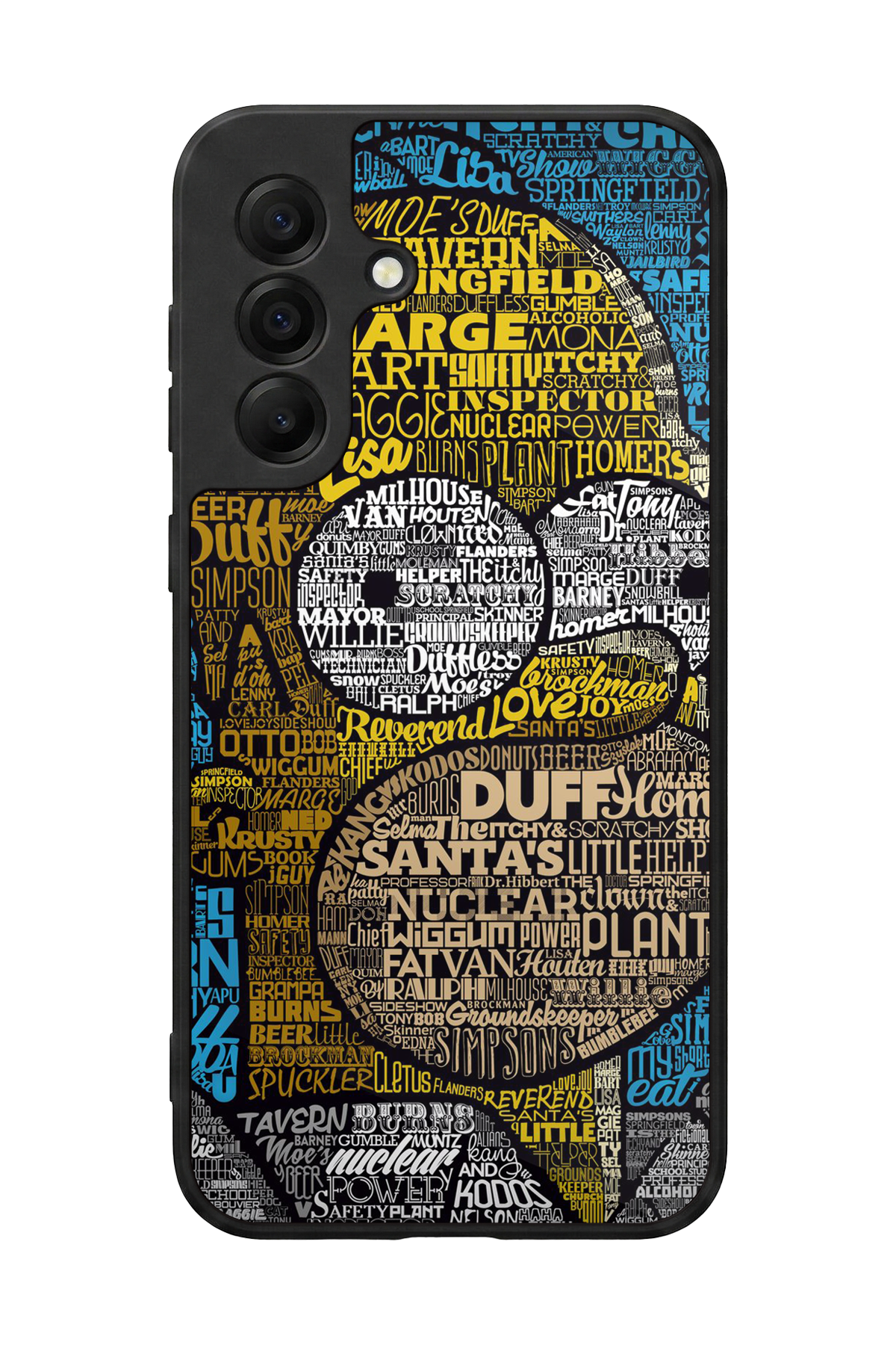 Samsung Galaxy A17 Uyumlu The Simpsons Tasarımlı Glossy Premium Kılıf