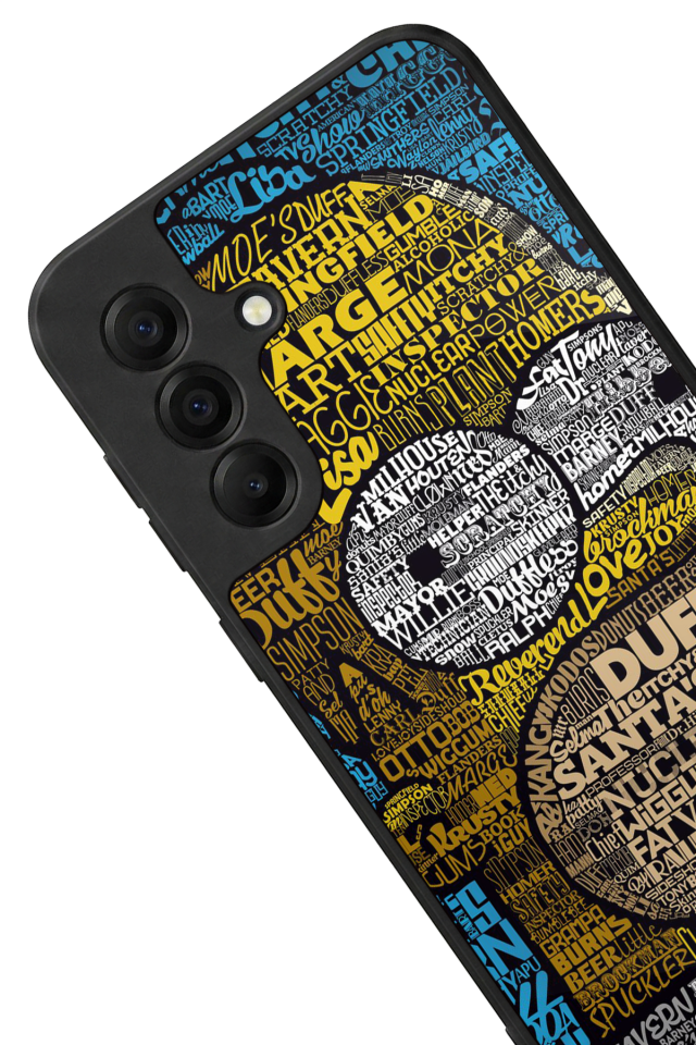 Samsung Galaxy A17 Uyumlu The Simpsons Tasarımlı Glossy Premium Kılıf
