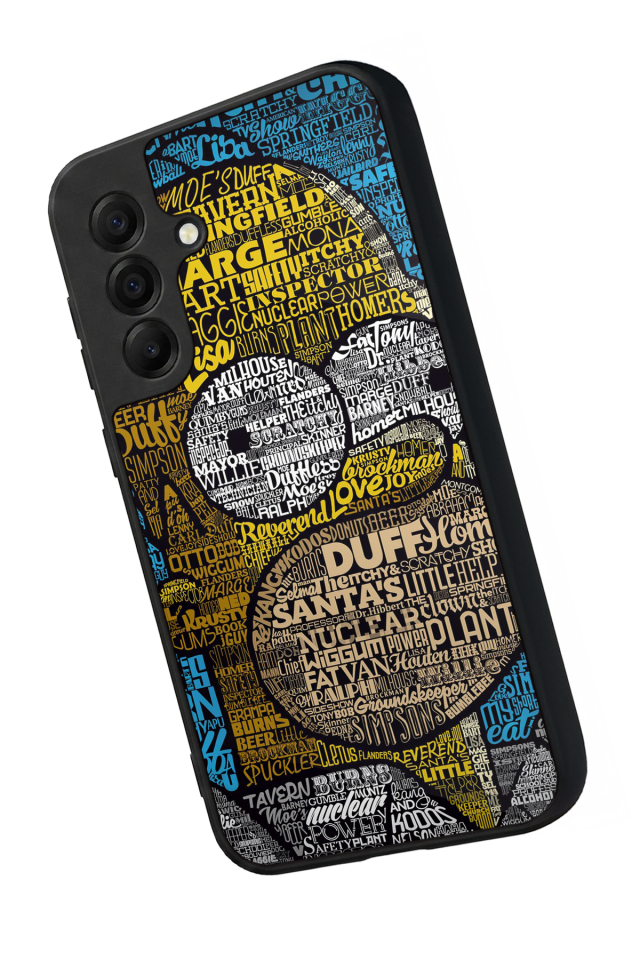 Samsung Galaxy A17 Uyumlu The Simpsons Tasarımlı Glossy Premium Kılıf
