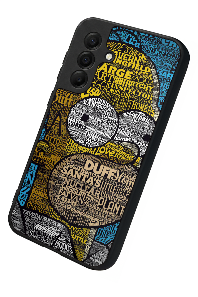 Samsung Galaxy A17 Uyumlu The Simpsons Tasarımlı Glossy Premium Kılıf