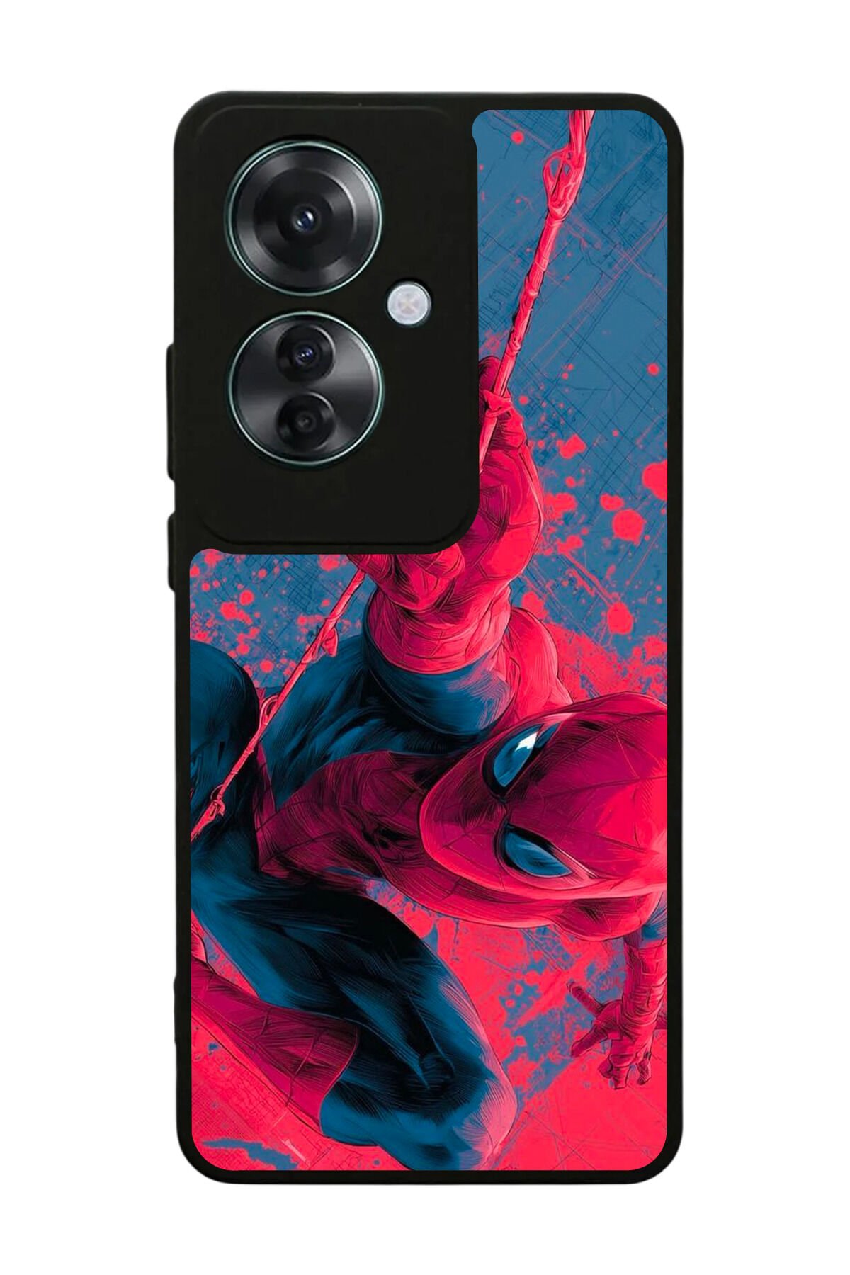 Oppo Reno 11F Uyumlu Spider Man ( Örümcek Adam ) Tasarımlı Glossy Premium Kılıf