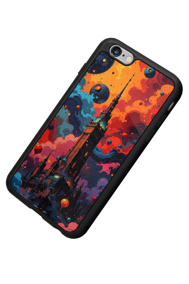 iPhone 6s Plus Uyumlu Abstract Tasarımlı Glossy Premium Kılıf