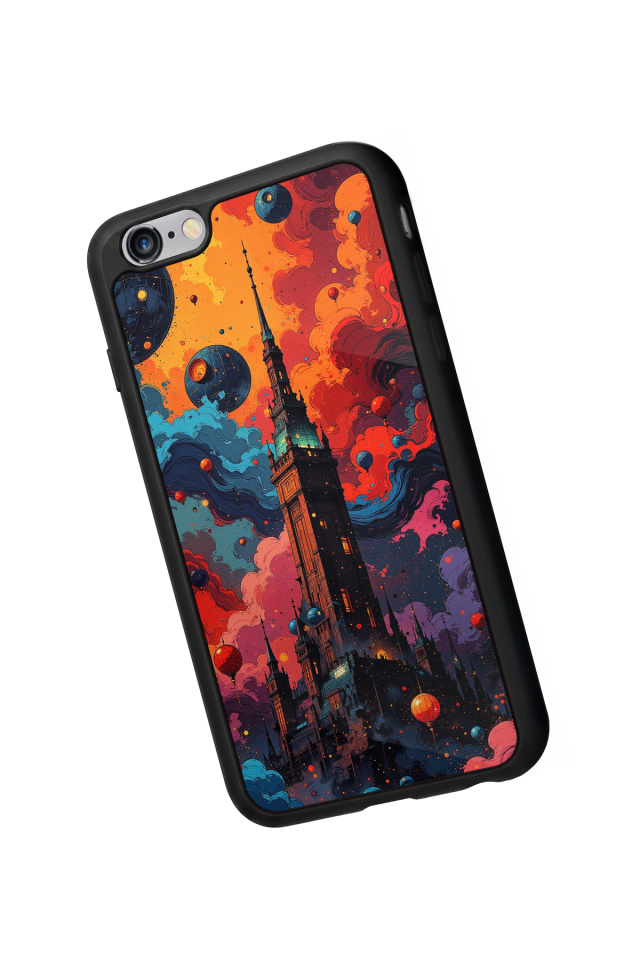 iPhone 6s Plus Uyumlu Abstract Tasarımlı Glossy Premium Kılıf