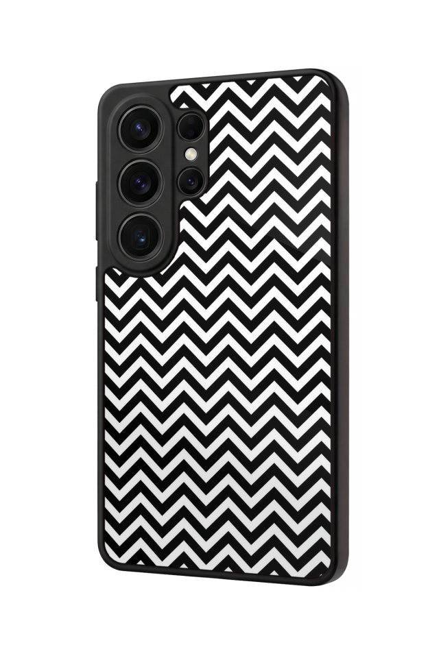 Samsung Galaxy S26 Ultra Uyumlu Çizgi Sanatı Tasarımlı Glossy Premium Kılıf