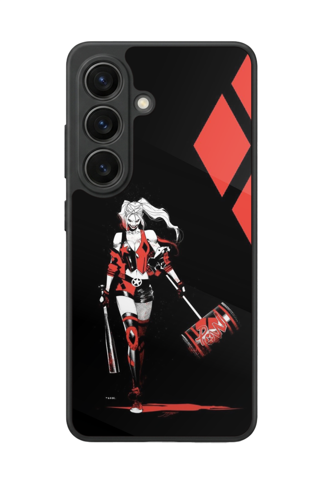 Samsung Galaxy S26 Uyumlu HarleyQueen Tasarımlı Glossy Premium Kılıf