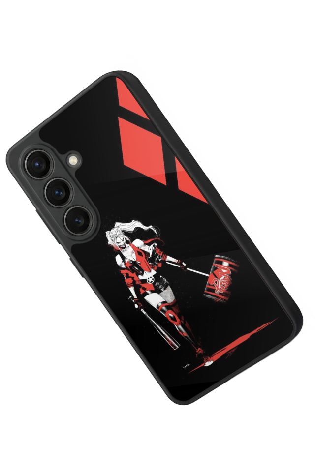 Samsung Galaxy S26 Uyumlu HarleyQueen Tasarımlı Glossy Premium Kılıf