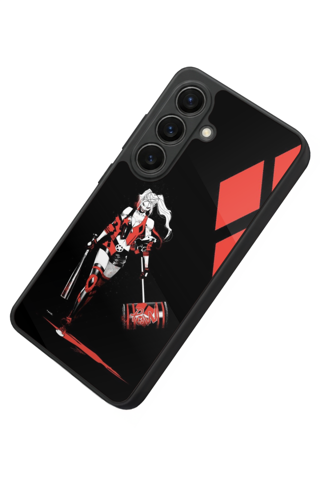 Samsung Galaxy S26 Uyumlu HarleyQueen Tasarımlı Glossy Premium Kılıf