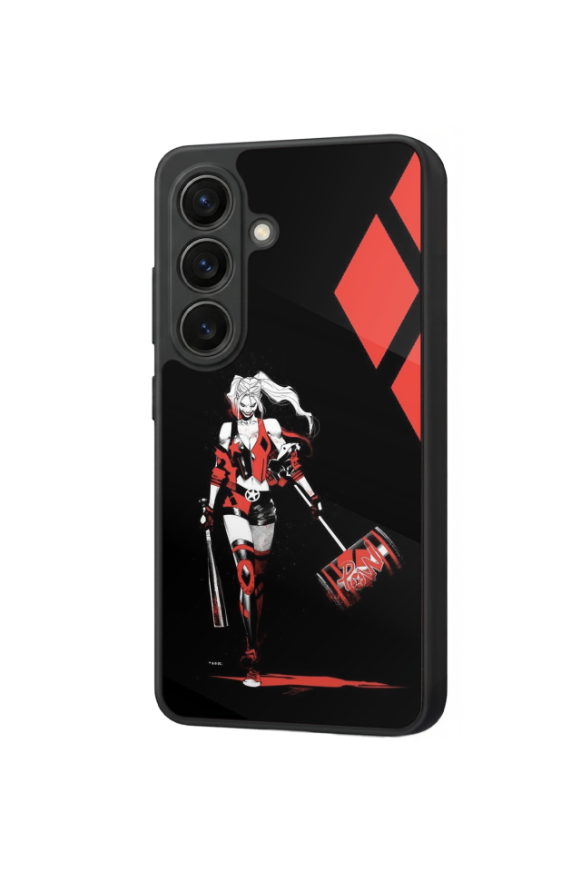 Samsung Galaxy S26 Uyumlu HarleyQueen Tasarımlı Glossy Premium Kılıf