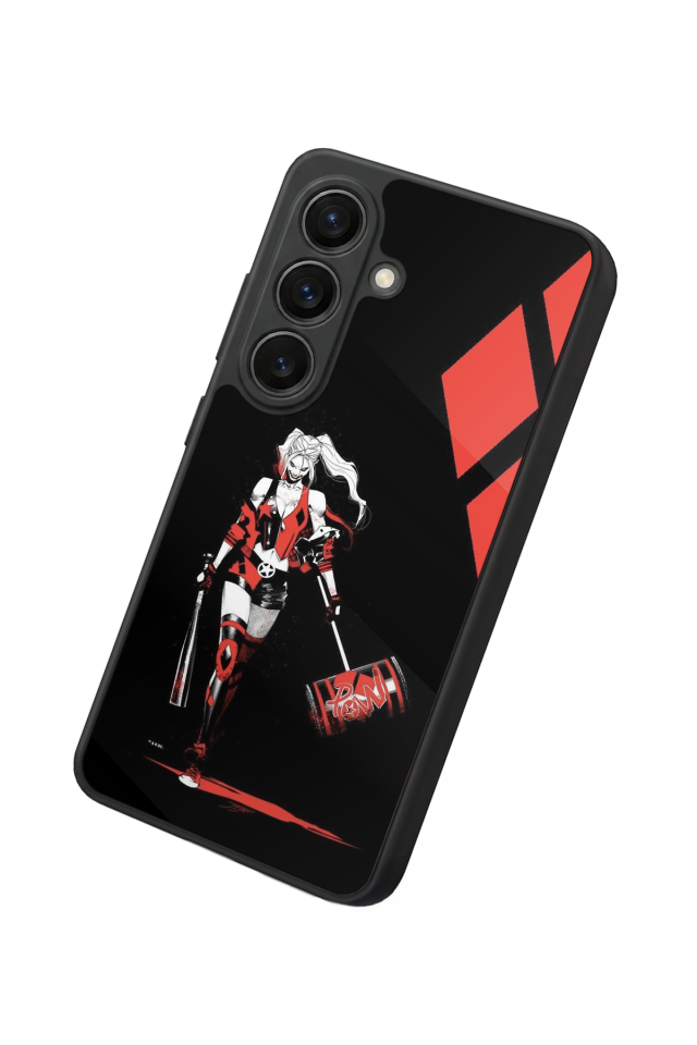 Samsung Galaxy S26 Uyumlu HarleyQueen Tasarımlı Glossy Premium Kılıf