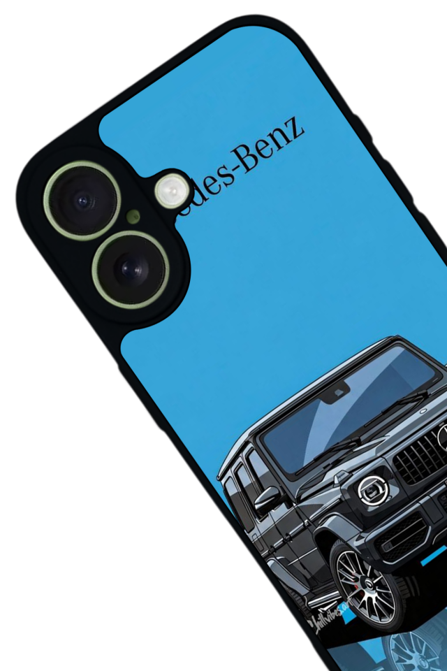 iPhone 17 Uyumlu Mercedes Tasarımlı Glossy Premium Kılıf