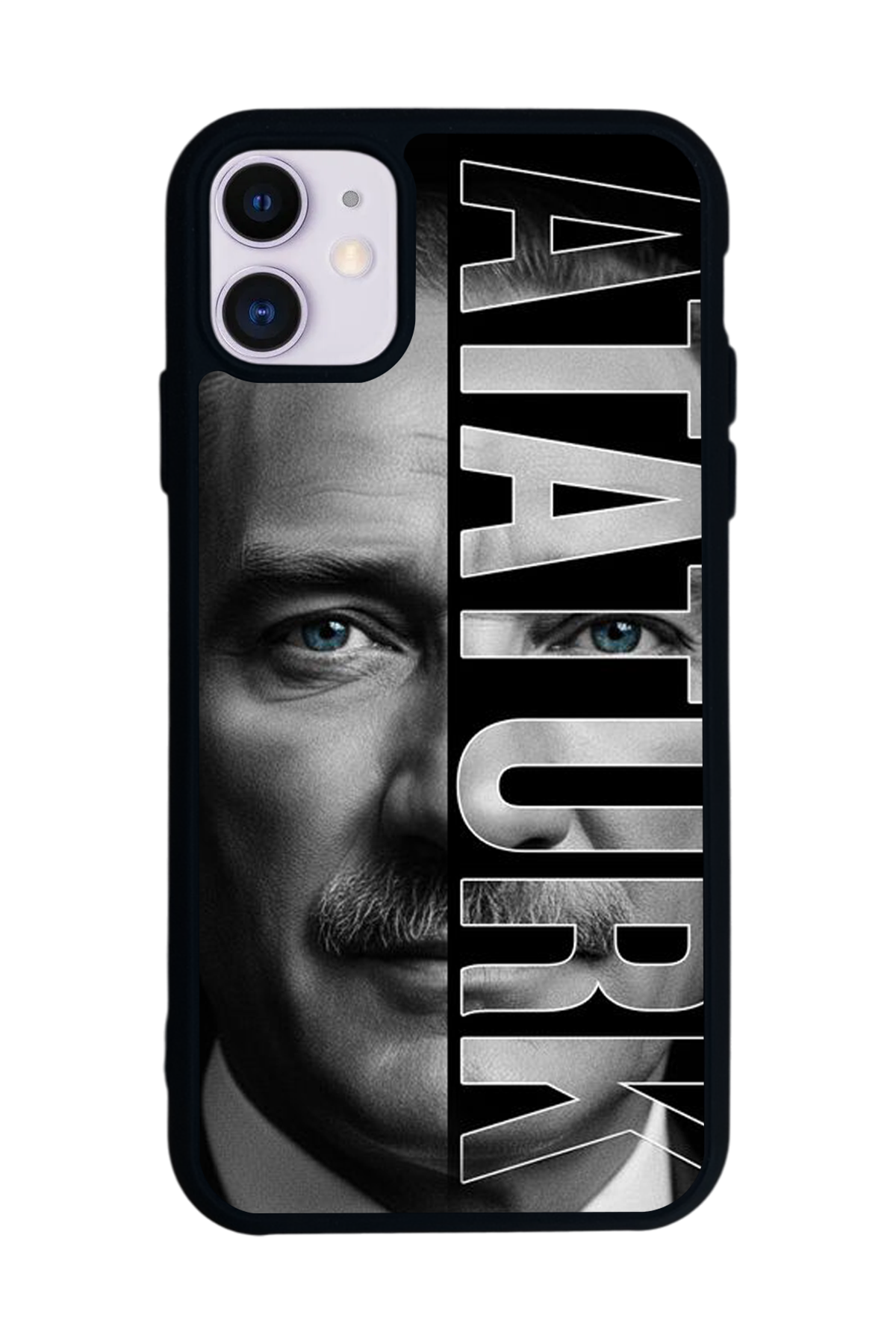iPhone 11 Uyumlu Mustafa Kemal Ataturk Tasarımlı Glossy Premium Kılıf