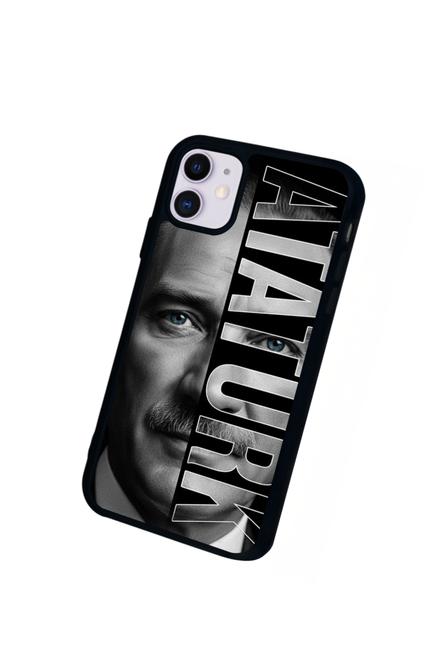 iPhone 11 Uyumlu Mustafa Kemal Ataturk Tasarımlı Glossy Premium Kılıf