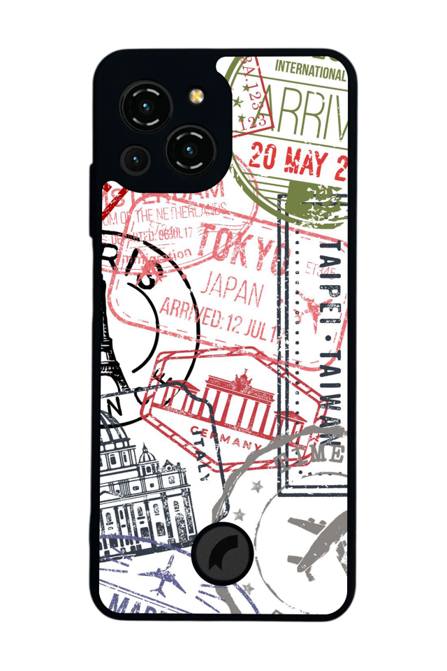 Reeder S23 Pro Max Uyumlu Poster Tasarımlı Glossy Premium Kılıf