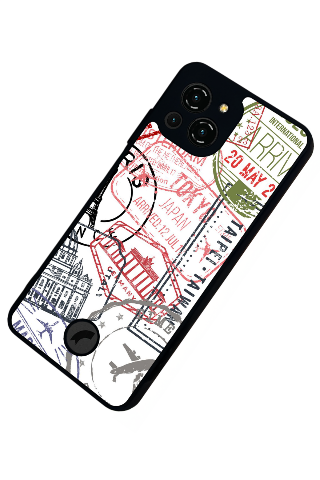 Reeder S23 Pro Max Uyumlu Poster Tasarımlı Glossy Premium Kılıf