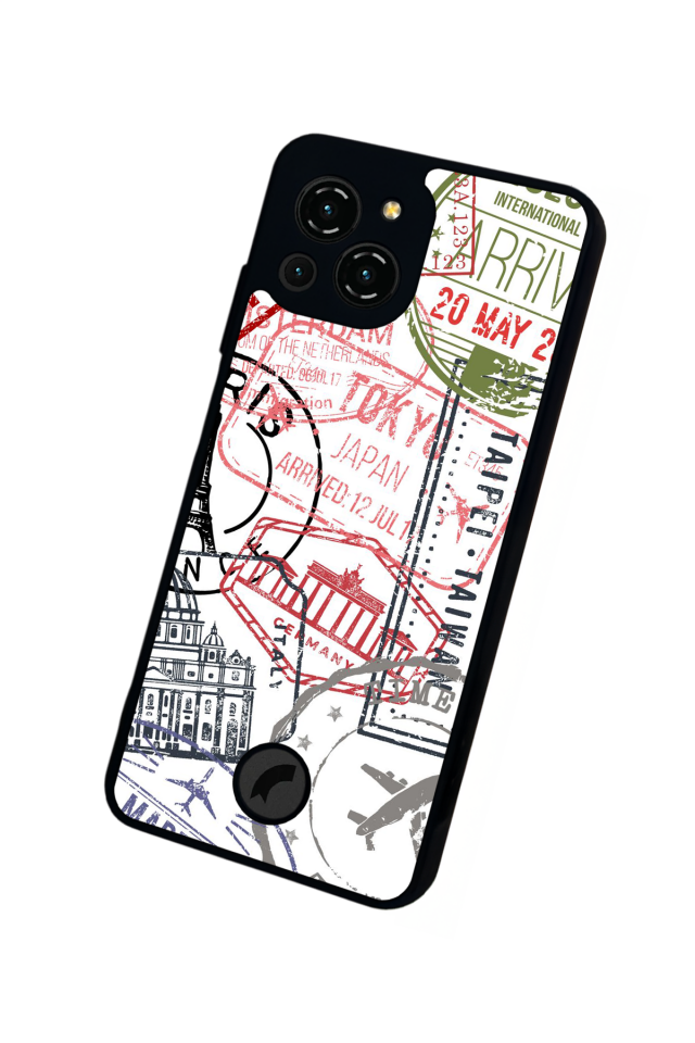 Reeder S23 Pro Max Uyumlu Poster Tasarımlı Glossy Premium Kılıf