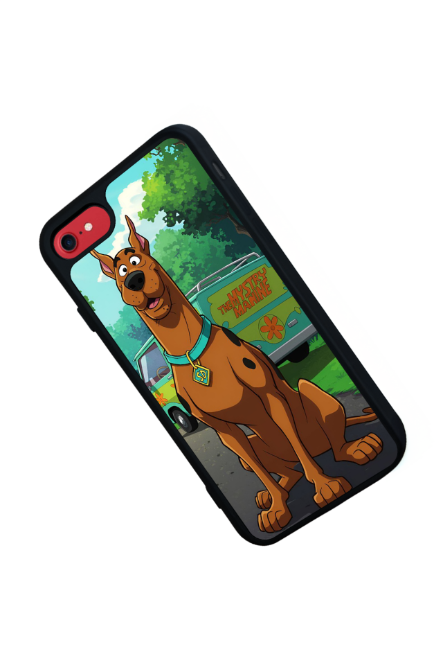 iPhone 7 Uyumlu Scooby Doo Tasarımlı Glossy Premium Kılıf