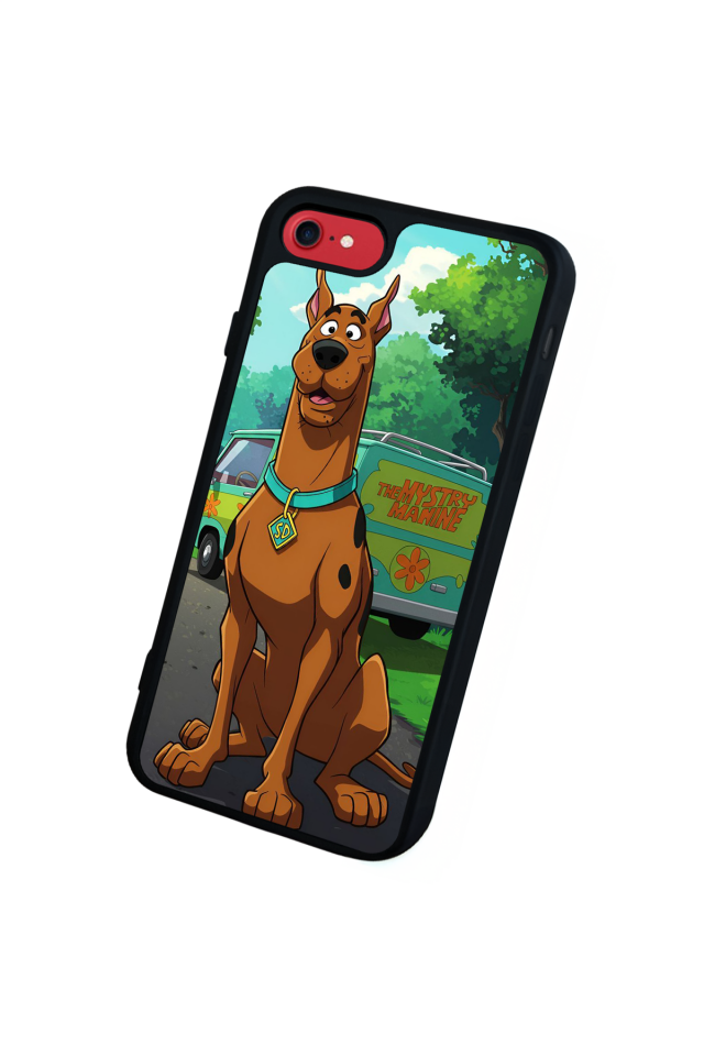 iPhone 7 Uyumlu Scooby Doo Tasarımlı Glossy Premium Kılıf