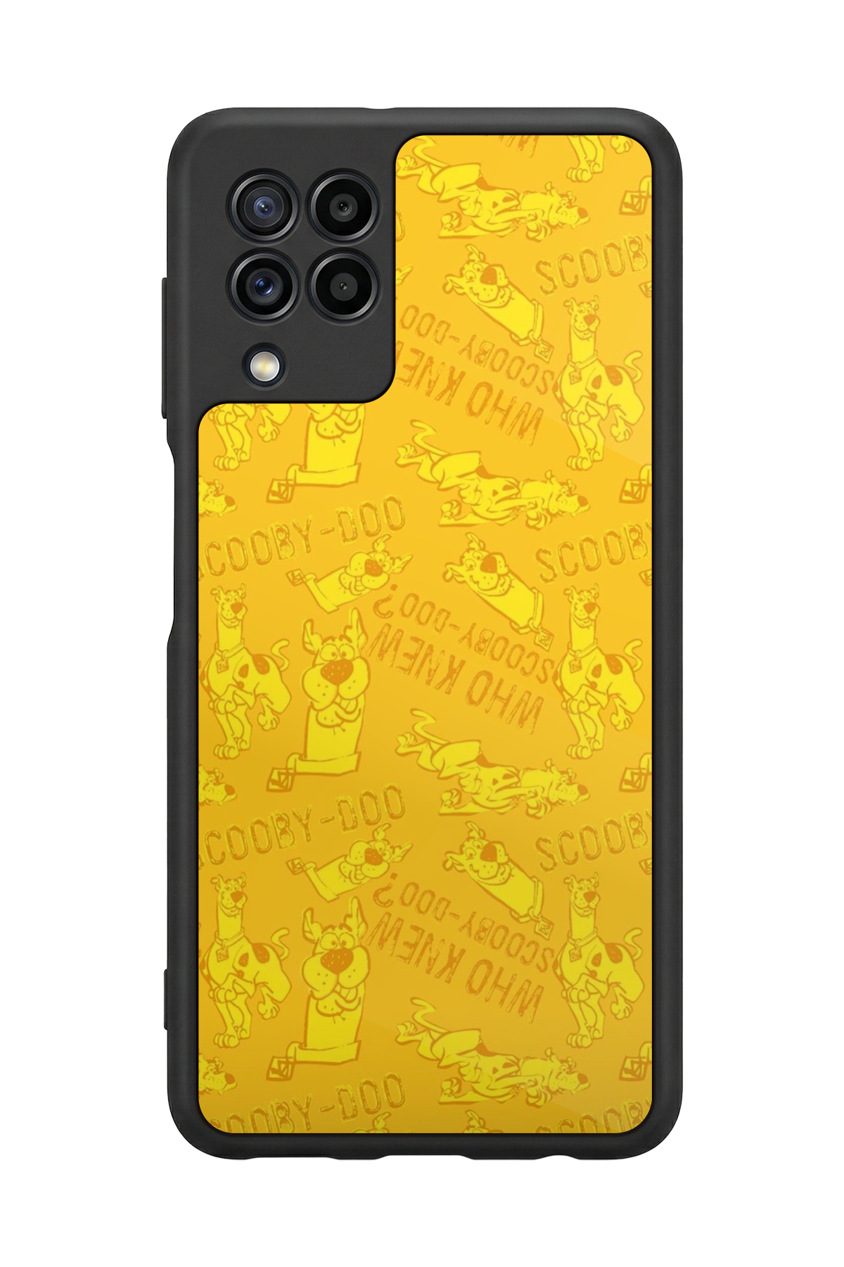 Samsung Galaxy M32 Uyumlu Scooby Doo Tasarımlı Glossy Premium Kılıf