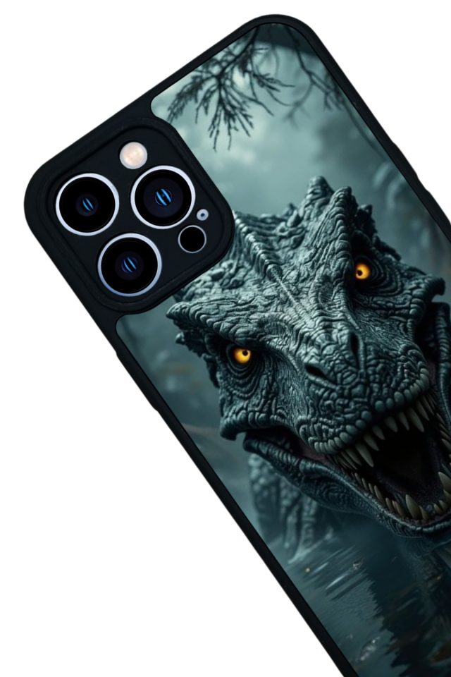 iPhone 12 Pro Max Uyumlu T-ReiPhone 12 Pro Max Tasarımlı Glossy Premium Kılıf