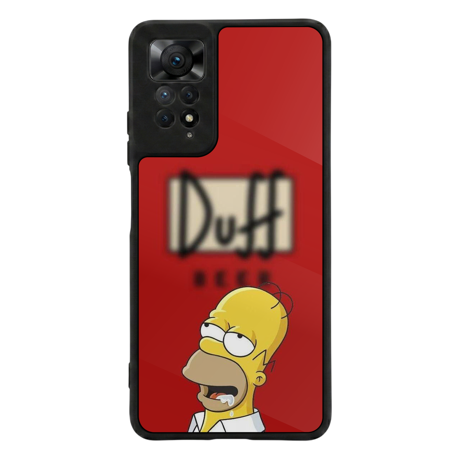 Xiaomi Redmi Note 11 Pro Uyumlu The Simpsons Tasarımlı Glossy Premium Kılıf