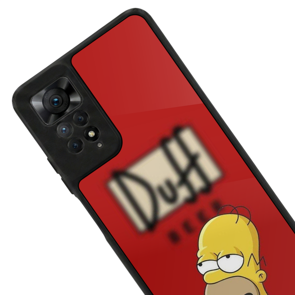 Xiaomi Redmi Note 11 Pro Uyumlu The Simpsons Tasarımlı Glossy Premium Kılıf
