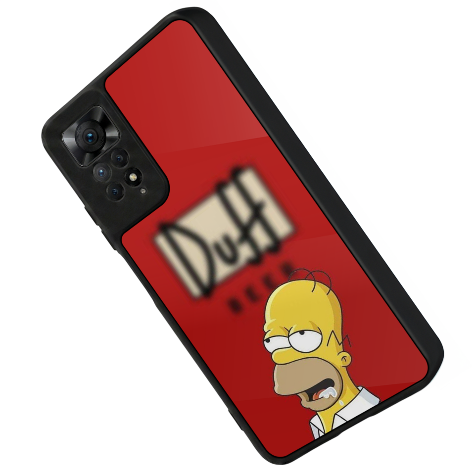Xiaomi Redmi Note 11 Pro Uyumlu The Simpsons Tasarımlı Glossy Premium Kılıf